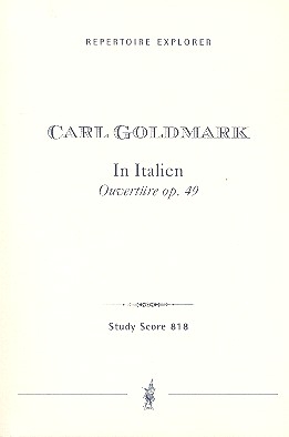 In Italien op.49 fr Orchester Studienpartitur