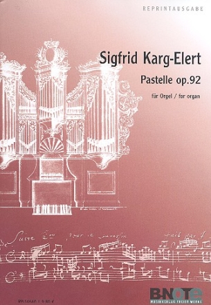 3 Pastelle op.92 fr Orgel