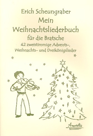 Mein Weihnachtsliederbuch fr 2 Violen (mit Text) Spielpartitur