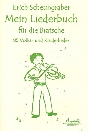 Mein Liederbuch  fr Viola (mit Text)