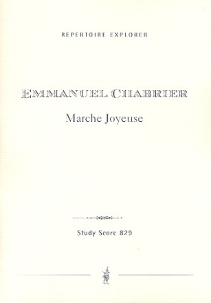 Marche joyeuse fr Orchester Studienpartitur