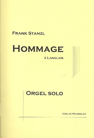 Hommage  Langlais - fr Orgel