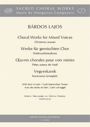 Weihnachtsfestkreis fr gemischten Chor a cappella Partitur (lat)