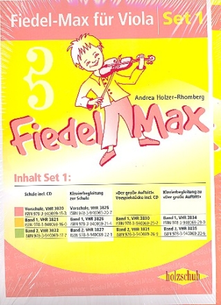 Fiedel-Max Viola Set 1 (enthlt die Bnde 1 und 2)