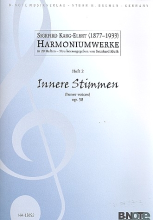 Innere Stimmen op.58 fr Harmonium