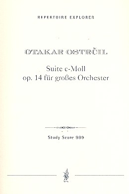 Suite c-Moll op.14 fr Orchester Studienpartitur (Klavierauszug)