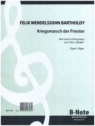 Kriegsmarsch der Priester fr Orgel