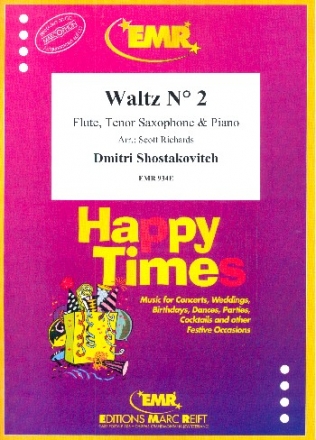 Walzer Nr.2 fr Flte, Tenorsaxophon und Klavier