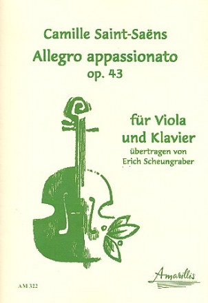 Allegro appassionato op.43 für Viola und Klavier