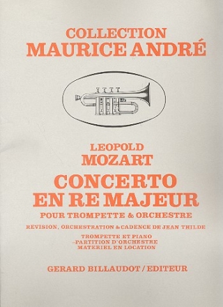 Concerto re majeur pour trompette et orchestre partition