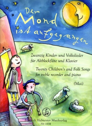 20 Kinder- und Volkslieder fr Altblockflte und Klavier