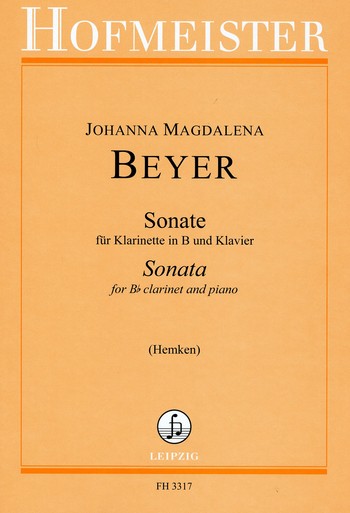 Sonate fr Klarinette und Klavier