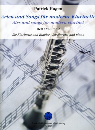 Arien und Songs Band 2 fr Klarinette und Klavier