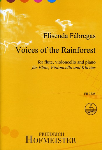 Voices of the Rainforest fr Flte, Violoncello und Klavier Stimmen