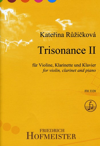Trisonance II fr Klarinette, Violine und Klavier Stimmen