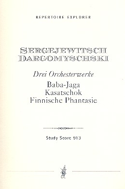 3 Orchesterwerke Studienpartitur