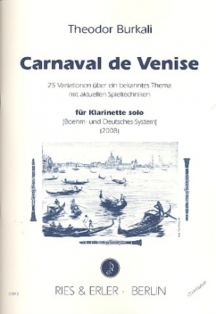 Carneval de Venice (+CD) fr Klarinette