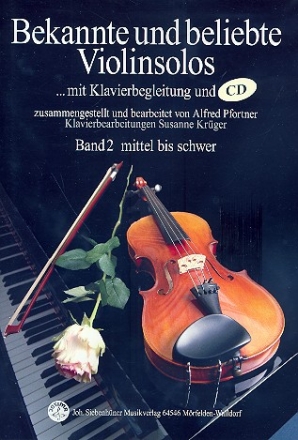 Bekannte und beliebte Violinsolos Band 2 (+CD) fr Violine und Klavier