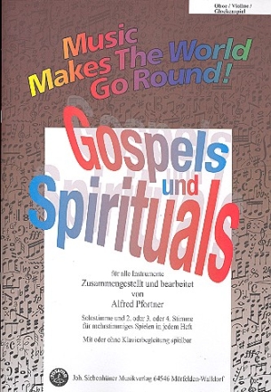 Gospels und Spirituals fr flexibles Ensemble Oboe/Violine/Glockenspiel