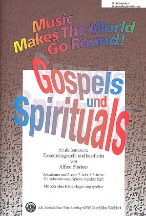 Gospels und Spirituals fr flexibles Ensemble Klaviersolo/Klavierbegleitstimme