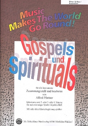 Gospels und Spirituals fr flexibles Ensemble Bass/E-Bass/Kontrabass