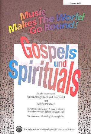 Gospels und Spirituals  fr flexibles Ensemble Posaune in B (Violinschlssel)