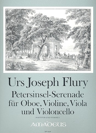 Petersinsel-Serenade fr Oboe, Violine, Viola und Violoncello Partitur und Stimmen