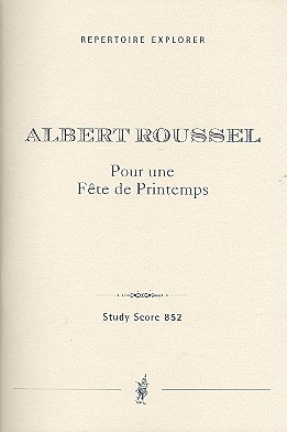 Pour une Fte de Printemps fr Orchester Studienpartitur
