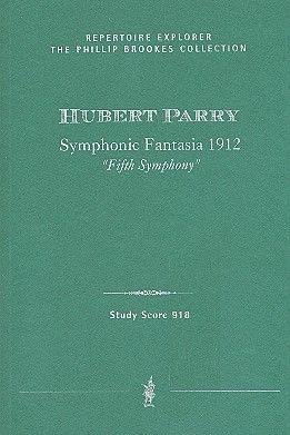 Symphonic Fantasia 1912 fr Orchester studienpartitur