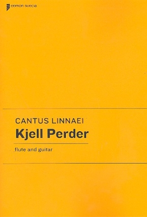Cantus Linnaei for flute and guitar score