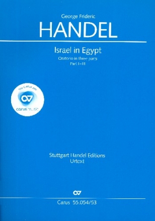 Israel in Egypt HWV54 fr Soli, gem Chor und Orchester Klavierauszug (en)