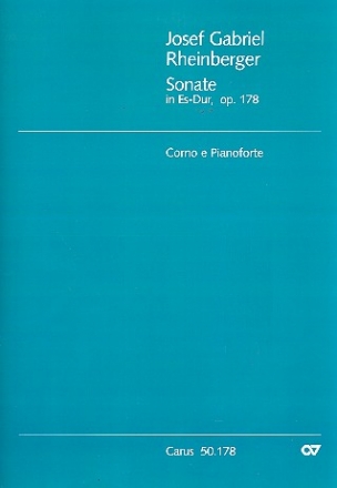 Sonate Es-Dur op.178 fr Horn und Klavier