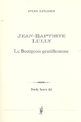 Le bourgeois gentilhomme Studienpartitur (frz) 