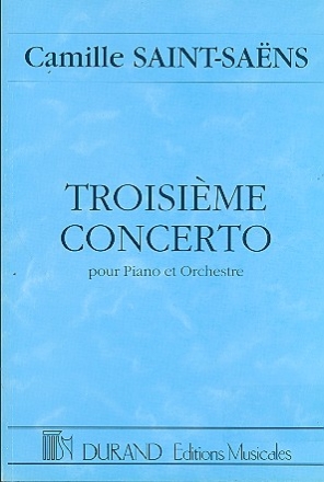 Concerto no.3 op.29 pour piano e orchestre partition de poche