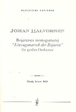 Bojarenes innotogsmarsj fr Orchester Studienpartitur