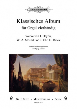 Klassisches Album fr Orgel zu 4 Hnden Spielpartitur