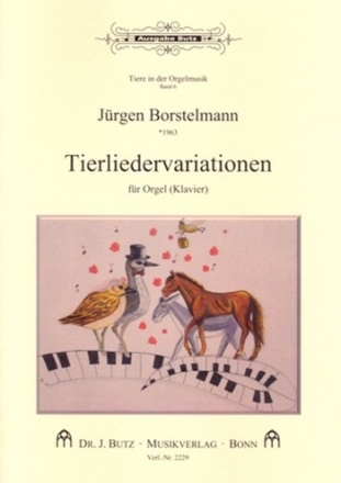 Tierliedervariationen fr Orgel (Klavier)