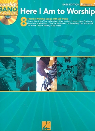 Here I am to worship (+CD): Worship Band Playalong vol.2 bass edition (vocal/bass/tab)