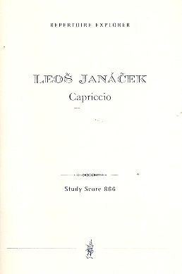 Capriccio fr Flte, 2 Trompeten, Tuba, 3 Posaunen und Klavier (linke Hand) Studienpartitur