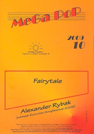 Fairytale: fr Klavier mit Text und Akkorden) (en)