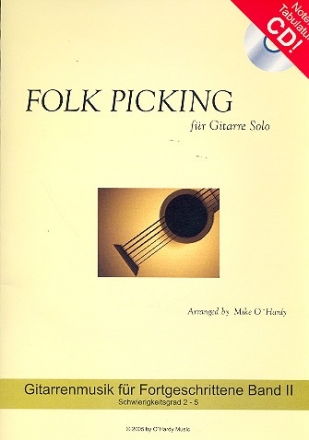 Folk Picking Band 2 (+CD) fr Gitarre/Tabulatur