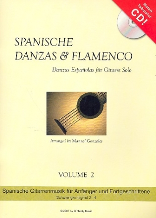 Spanische Danzas und Flamenco Band 2 (+CD) fr Gitarre/Tabulatur