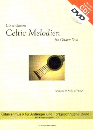 Die schnsten Celtic Melodien Band 1 (+DVD): fr Gitarre/Tabulatur