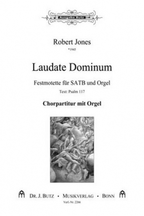 Laudate dominum fr gem Chor und Orgel Partitur (lat)