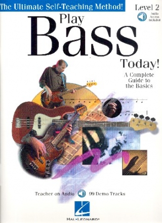 Play Bass Today! Level 2 (+Online Audio) for bass/tab