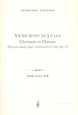 Chanson et danses op.50 fr Flte, Oboe, 2 Klarinetten, Horn und 2 Fagotte
