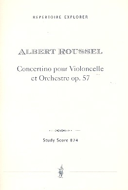 Concertino op.57 fr Violoncello und Orchester Studienpartitur