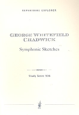 Symphonic Sketches fr Orchester Studienpartitur