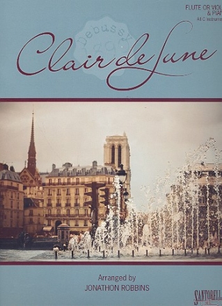 Clair de lune for Flute (C instrument) and piano