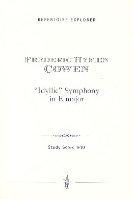 Idyllic Symphony in E Major no.6 for orchestra study score